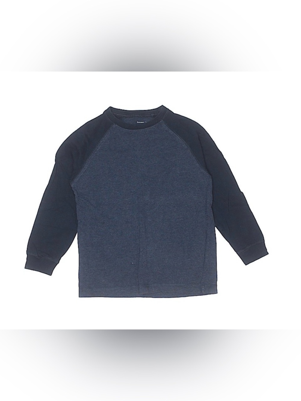 Old NAVY Boys Navy and Dark Blue Raglan Long Sleeve Tee
